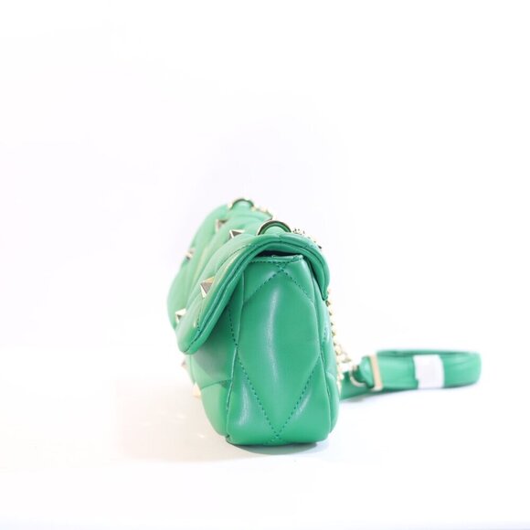 ZARA GREEN ROMAN STUD CROSSBODY BAG NWT - Picture 7 of 9